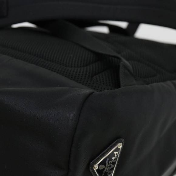 PRADA Backpack Nylon Black Auth ar9069 - Picture 6 of 16